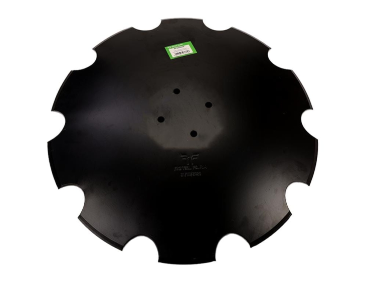 Talerz uzębiony Z-10 fi 560 mocowanie 4/98 grubość 4.5 stal borowa Royal Farm 2