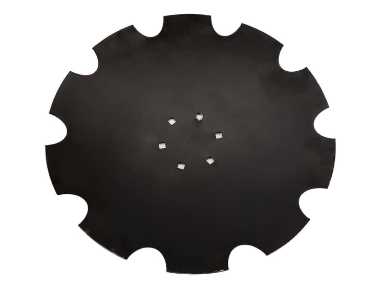Talerz uzębiony Z-10 fi 560 mocowanie 6/120 grubość 4 mm stal borowa Royal Farm 2