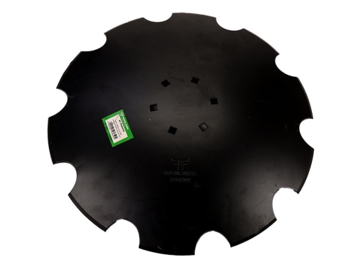 Talerz uzębiony Z-10 fi 560 mocowanie 6/120 grubość 4 mm stal borowa Royal Farm