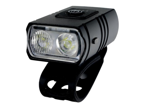 Lampa rowerowa LED przednia 315lm 1200mAh ładowana USB Teger