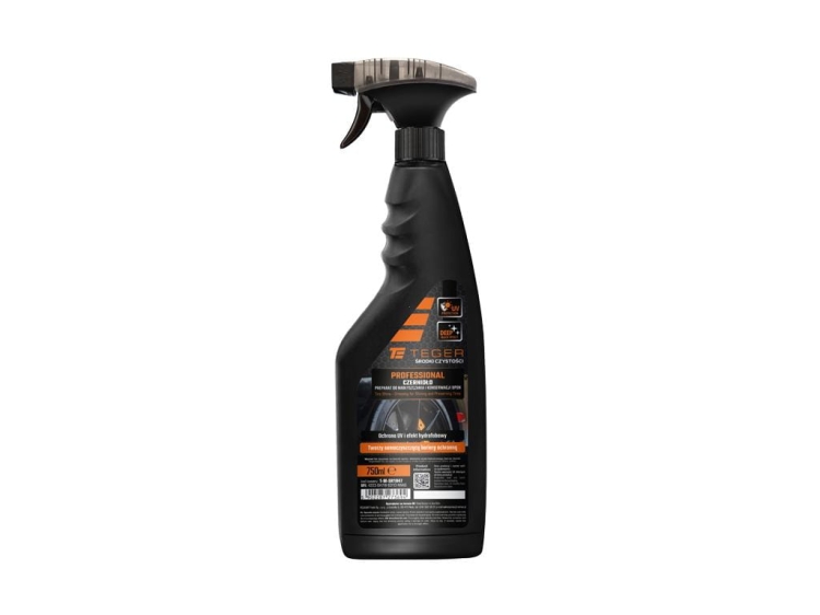 Preparat do nabłyszczania i konserwacji opon - Czernidło PROFESSIONAL 750ml - atomizer Teger