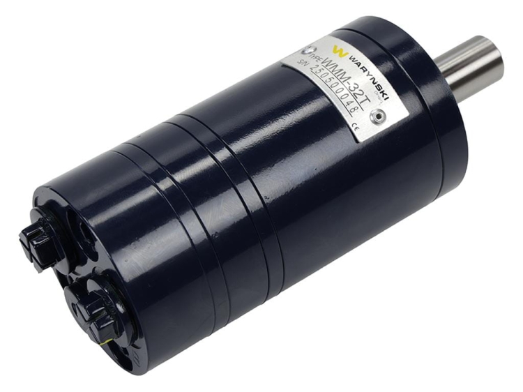 Silnik hydrauliczny orbitalny WMM 32 cm3/obr (100 bar / max.140 bar) przyłącza tylne Waryński 2