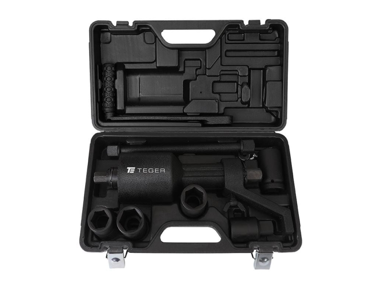 Klucz do kół z przekładnią planetarną Heavy Duty 1" (27/30/32/33mm) (8 el.) Teger 3