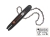 Zestaw tnący 14" (36 cm) prowadnica + łańcuch 3/8" 1,3 mm 50 og. 9z moc. G Teger 2