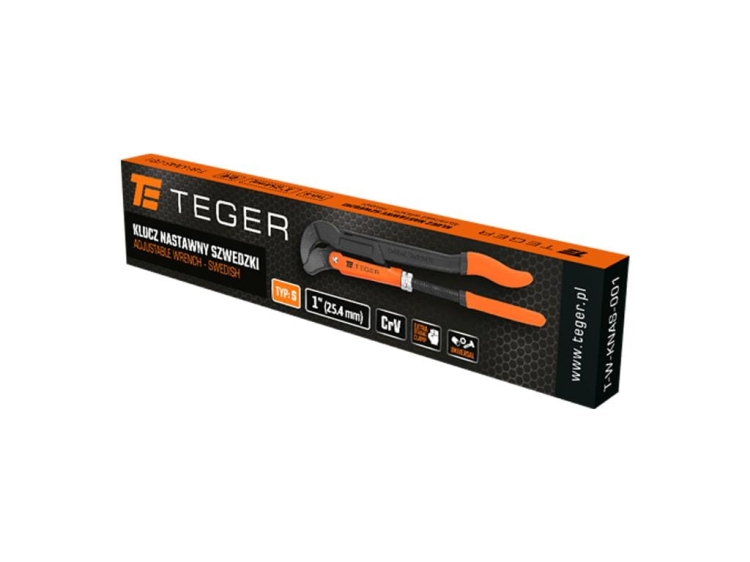 Klucz nastawny szwedzki Typ "S" 1" Teger 3