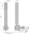 Przegub kierowniczy 270mm - M22x1,5 04388223 Deutz-Fahr TAQ 2