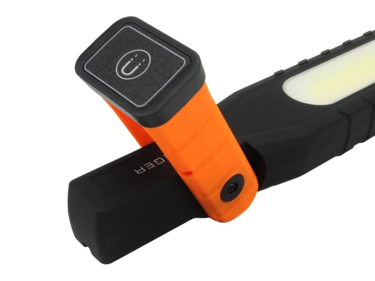 Lampa warsztatowa LED COB XPG wzmocniona obudowa 1100lm 5000 mAh z powerbankiem Teger 4