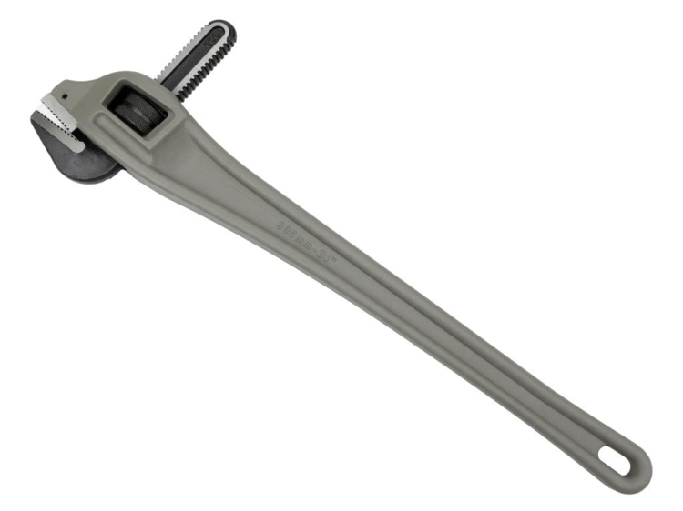 Klucz do rur typ amerykański 24" kątowy uchwyt aluminium wzmocniony Waryński 2