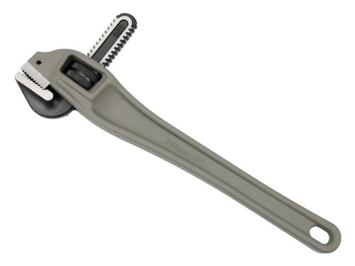 Klucz do rur typ amerykański 14" kątowy uchwyt aluminium wzmocniony Waryński 2