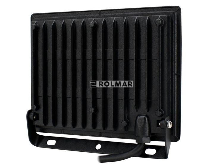 Naświetlacz Lampa LED SMD 230V 50W 6500K 4320LM IP65 CZARNY 2