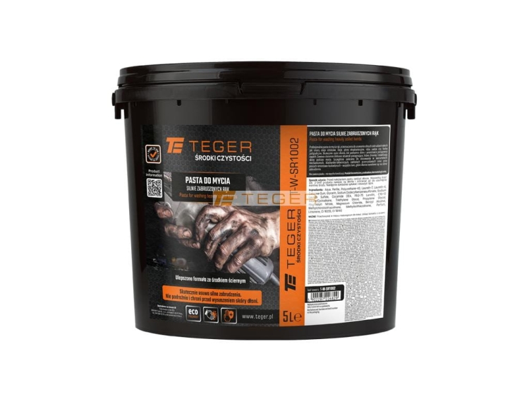 Pasta do mycia silnie zabrudzonych rąk 5l TEGER