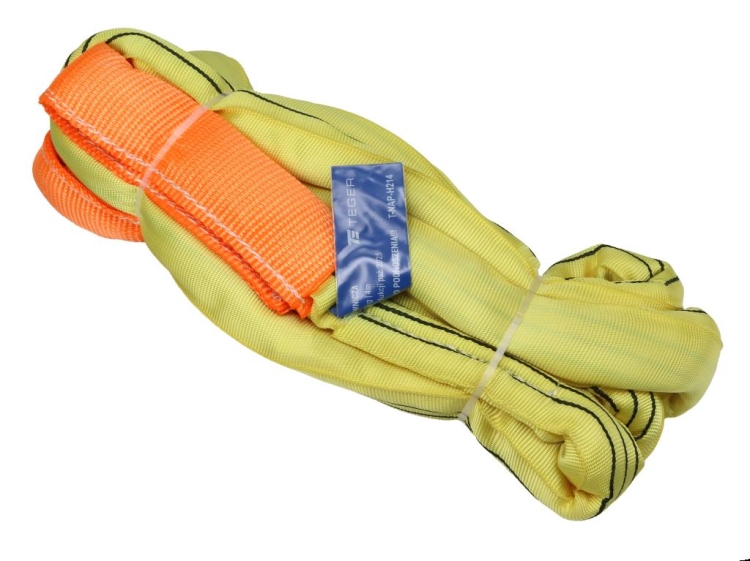 Lina holownicza z włókien syntetycznych uciąg 21T długość 4m z atestem Teger 2