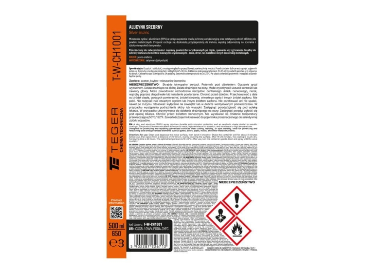Alucynk srebrny 500 ml 3