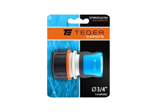 Szybkozłączka 3/4" - bez waterstop TEGER 2
