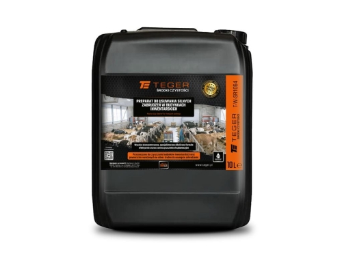 Preparat do usuwania silnych zabrudzeń w budynkach inwentarskich 10l - koncentrat Teger