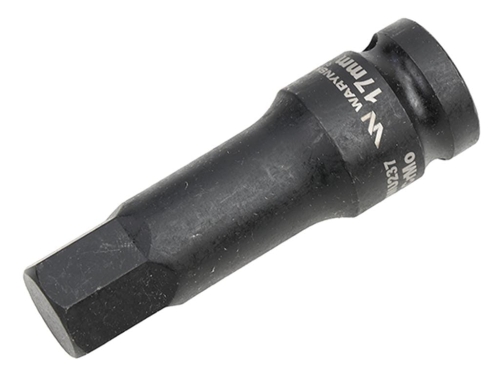 Nasadka udarowa 1/2" imbusowa 17mm hex H17 ze stali CrMo Waryński