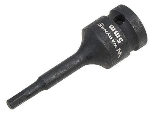 Nasadka udarowa 1/2" imbusowa 5mm hex H5 ze stali CrMo Waryński
