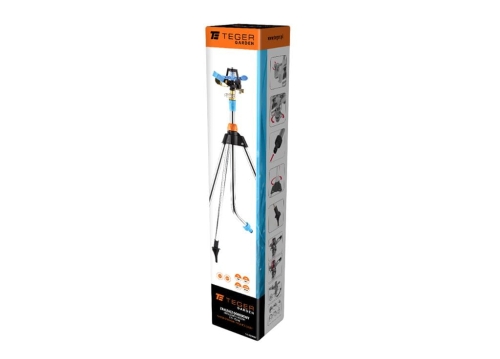 Zraszacz ogrodowy - trójnożny (70-95cm) TEGER 2