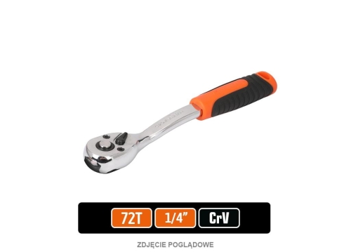 Grzechotka 1/4" 72T CR-V Teger
