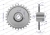 Koło łańcuchowe stalowe hartowane Z-28 3/4" fi-30 2213050060 Rozrzutnik Waryński 2
