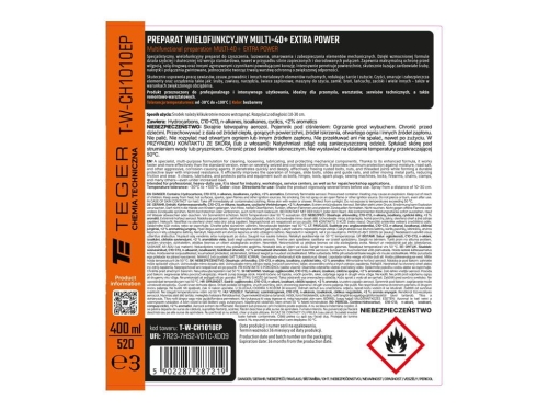 Preparat wielofunkcyjny MULTI-40 EXTRA POWER 400ml Teger 2