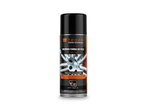 Srebrna farba do felg 400 ml TEGER