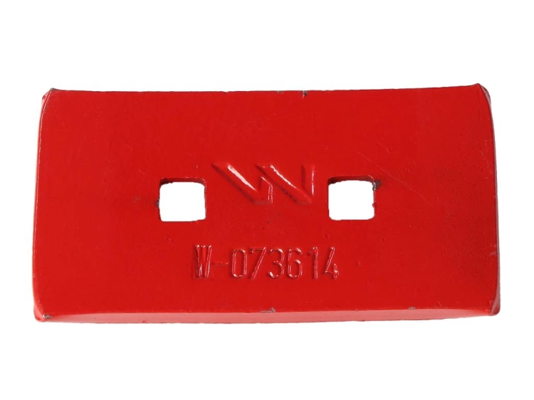 Piętka płozy nakładka 073614 Kverneland Waryński