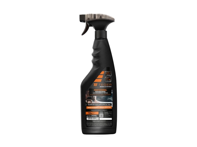 Płyn do mycia szyb samochodowych i lusterek - PROFESSIONAL 750ml - atomizer Teger