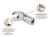 Zestaw kluczy przegubowych otwartych - Flex Crows foot 8-19 mm 3/8" 12 szt. Teger  4