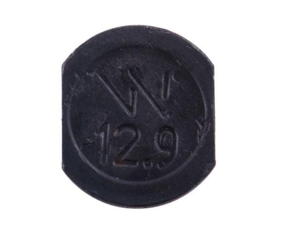Śruba kpl. płużna oval z dwóch stron ścięta M12x40 mm kl.12.9 zastosowanie Kverneland Waryński M12X40OV2KV 4