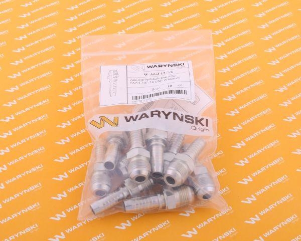 Zakucie hydrauliczne AGJ DN16 7/8'-14 UNF Waryński (3)