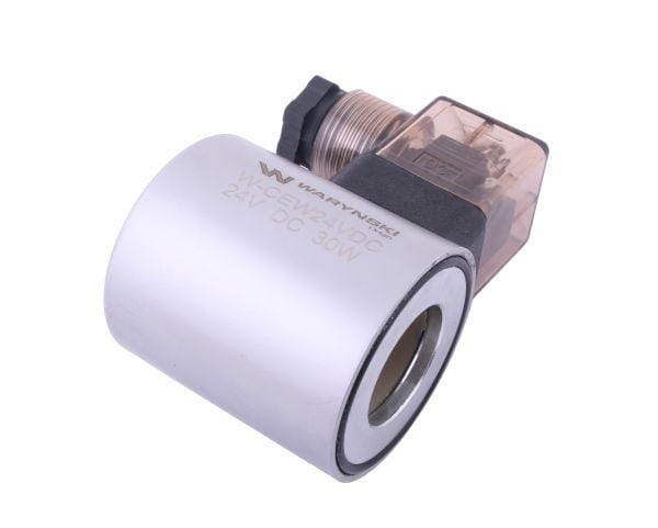 Cewka dzielnika elektrozaworu W-E38DVS6/2 W-E12DVS6/2 24V DC 30W Waryński 3