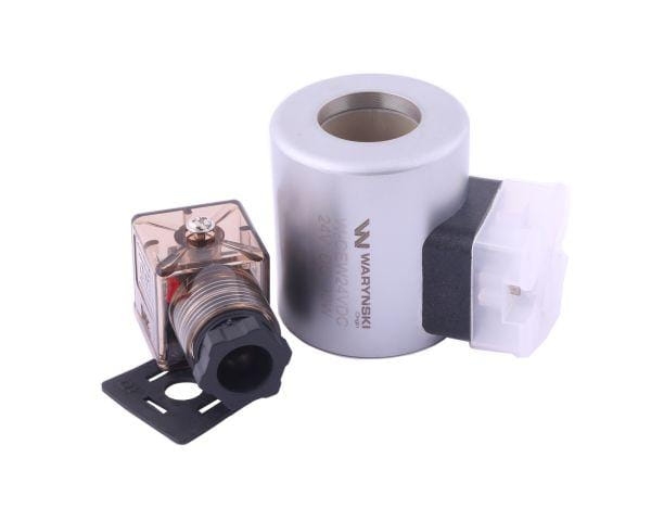 Cewka dzielnika elektrozaworu W-E38DVS6/2 W-E12DVS6/2 24V DC 30W Waryński 4