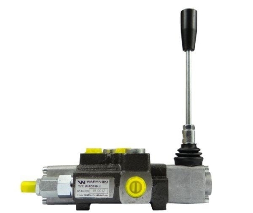Rozdzielacz hydrauliczny 1-sekcyjny max przepływ 40L Waryński (2)