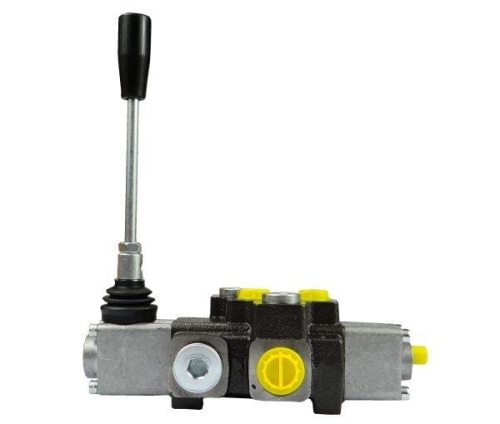 Rozdzielacz hydrauliczny 1-sekcyjny max przepływ 40L z zatrzaskiem Waryński (2)