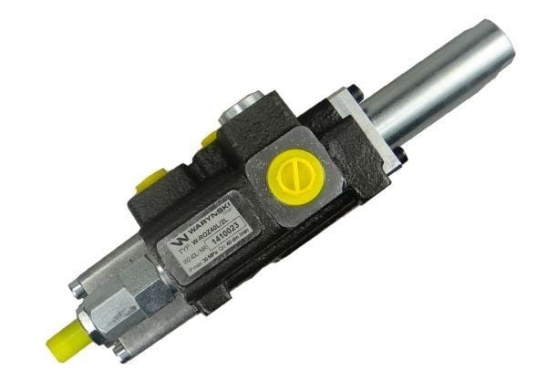W-ROZ40L/2LRozdzielacz hydrauliczny dwusekcyjny (2) 40L sterowany joystickiem Waryński 5