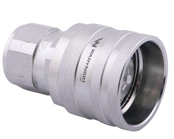 Szybkozłącze hydrauliczne skręcane wtyczka G1/2"BSP gwint wewnętrzny 300bar Waryński 3