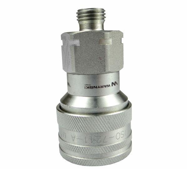 Szybkozłącze hydrauliczne gniazdo M14x1.5 gwint zewnętrzny EURO (9100814G) (ISO 7241-A) Waryński 4