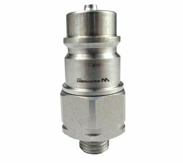 Szybkozłącze hydrauliczne wtyczka M14x1.5 gwint zewnętrzny EURO (9100814W) (ISO 7241-A) Waryński 4