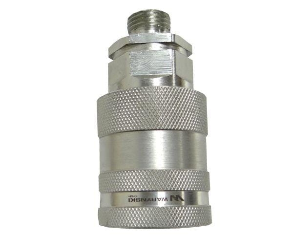 Szybkozłącze hydrauliczne gniazdo M16x1.5 gwint zewnętrzny EURO PUSH-PULL (9100816G) (ISO 7241-A) Waryński 3