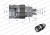 Szybkozłącze hydrauliczne gniazdo M16x1.5 gwint zewnętrzny EURO PUSH-PULL (9100816G) (ISO 7241-A) Waryński 4