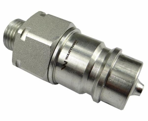Szybkozłącze hydrauliczne wtyczka M16x1.5 gwint zewnętrzny EURO (9100816W) (ISO 7241-A) Waryński 2