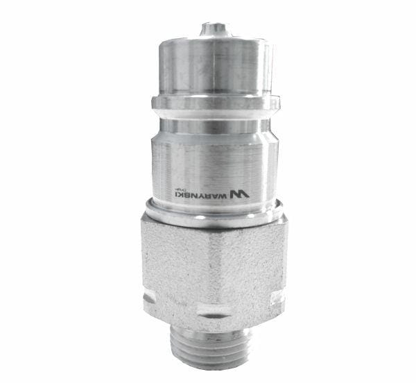 Szybkozłącze hydrauliczne wtyczka M18x1.5 gwint zewnętrzny EURO (9100818W) (ISO 7241-A) Waryński  4
