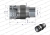 Szybkozłącze hydrauliczne gniazdo M22x1.5 gwint wewnętrzny EURO PUSH-PULL (ISO 7241-A) Waryński 2