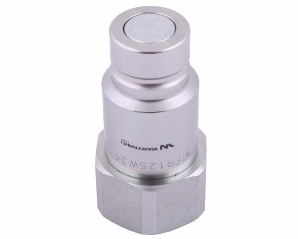 Szybkozłącze hydrauliczne suchoodcinające (rozmiar 1/2) wtyczka G3/4"BSP gwint wewnętrzny ISO16028 Waryński 4