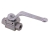 Zawór kulowy hydrauliczny 3-drogowy 3/2 - 1/4"BSP z otworami mocującymi 500 bar Waryński