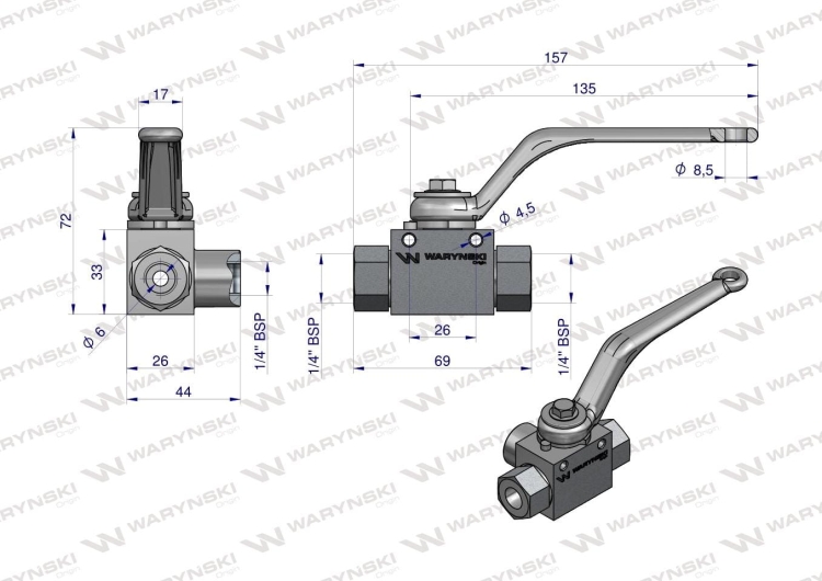WKH3-B-1/4BSP