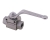 Zawór kulowy hydrauliczny 3-drogowy 3/2 - 3/8"BSP z otworami mocującymi 500 bar Waryński