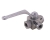 Zawór kulowy hydrauliczny 3-drogowy 3/2 - 3/8"BSP z otworami mocującymi 500 bar Waryński 4