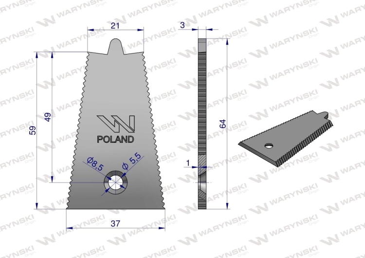 Stalka Bizon 5040002049 WARYŃSKI (2)